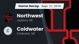 Recap: Northwest  vs. Coldwater  2018