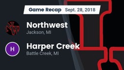 Recap: Northwest  vs. Harper Creek  2018