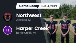 Recap: Northwest  vs. Harper Creek  2019