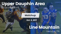 Matchup: Upper Dauphin Area vs. Line Mountain  2017
