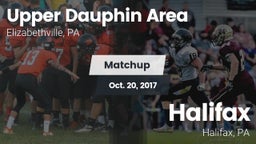 Matchup: Upper Dauphin Area vs. Halifax  2017