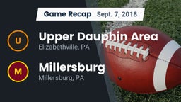 Recap: Upper Dauphin Area  vs. Millersburg  2018