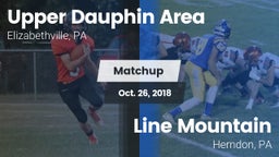 Matchup: Upper Dauphin Area vs. Line Mountain  2018