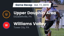 Recap: Upper Dauphin Area  vs. Williams Valley  2019