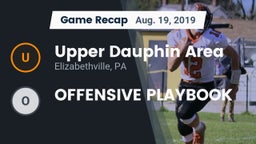 Recap: Upper Dauphin Area  vs. OFFENSIVE PLAYBOOK 2019
