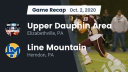 Recap: Upper Dauphin Area  vs. Line Mountain  2020