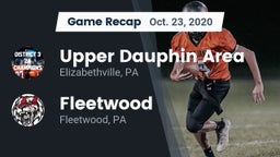 Recap: Upper Dauphin Area  vs. Fleetwood  2020