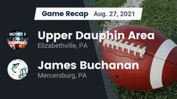 Recap: Upper Dauphin Area  vs. James Buchanan  2021