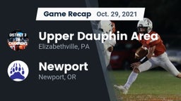 Recap: Upper Dauphin Area  vs. Newport  2021