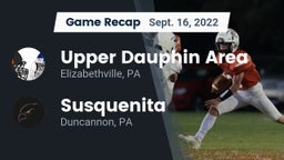 Recap: Upper Dauphin Area  vs. Susquenita  2022