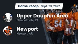 Recap: Upper Dauphin Area  vs. Newport  2022