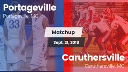 Matchup: Portageville vs. Caruthersville  2018