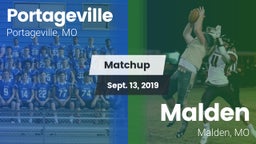 Matchup: Portageville vs. Malden  2019