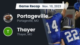 Recap: Portageville  vs. Thayer  2023