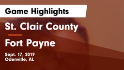 St. Clair County  vs Fort Payne  Game Highlights - Sept. 17, 2019