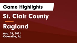 St. Clair County  vs Ragland  Game Highlights - Aug. 31, 2021
