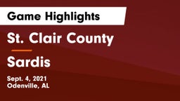 St. Clair County  vs Sardis Game Highlights - Sept. 4, 2021