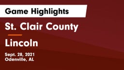 St. Clair County  vs Lincoln  Game Highlights - Sept. 28, 2021