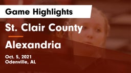 St. Clair County  vs Alexandria  Game Highlights - Oct. 5, 2021