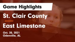 St. Clair County  vs East Limestone  Game Highlights - Oct. 20, 2021