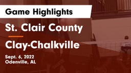 St. Clair County  vs Clay-Chalkville Game Highlights - Sept. 6, 2022