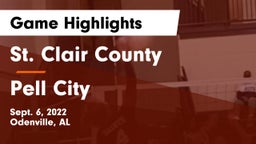 St. Clair County  vs Pell City Game Highlights - Sept. 6, 2022