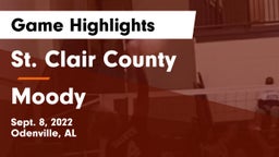 St. Clair County  vs Moody  Game Highlights - Sept. 8, 2022