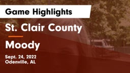 St. Clair County  vs Moody Game Highlights - Sept. 24, 2022