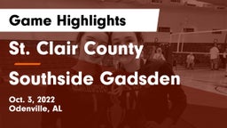St. Clair County  vs Southside Gadsden Game Highlights - Oct. 3, 2022