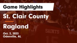 St. Clair County  vs Ragland   Game Highlights - Oct. 2, 2023