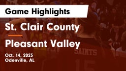 St. Clair County  vs Pleasant Valley Game Highlights - Oct. 14, 2023