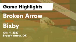 Broken Arrow  vs Bixby  Game Highlights - Oct. 4, 2022