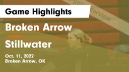 Broken Arrow  vs Stillwater  Game Highlights - Oct. 11, 2022