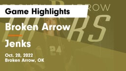 Broken Arrow  vs Jenks Game Highlights - Oct. 20, 2022