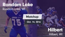Matchup: Random Lake vs. Hilbert  2016