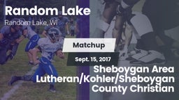 Matchup: Random Lake vs. Sheboygan Area Lutheran/Kohler/Sheboygan County Christian 2017