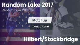 Matchup: Random Lake High vs. Hilbert/Stockbridge 2018