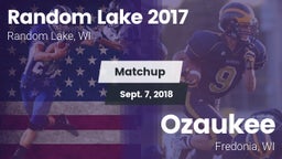 Matchup: Random Lake High vs. Ozaukee  2018