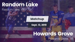 Matchup: Random Lake High vs. Howards Grove  2019