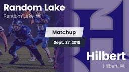 Matchup: Random Lake High vs. Hilbert  2019