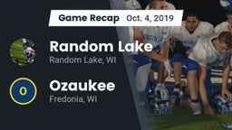 Recap: Random Lake  vs. Ozaukee  2019