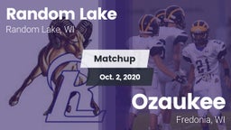 Matchup: Random Lake High vs. Ozaukee  2020