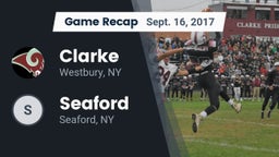 Recap: Clarke  vs. Seaford  2017
