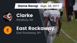Recap: Clarke  vs. East Rockaway  2017