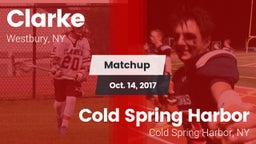 Matchup: Clarke vs. Cold Spring Harbor  2017