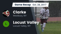 Recap: Clarke  vs. Locust Valley  2017
