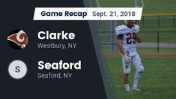Recap: Clarke  vs. Seaford  2018