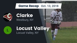 Recap: Clarke  vs. Locust Valley  2018