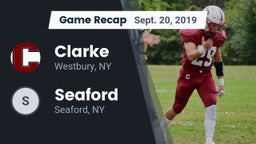 Recap: Clarke  vs. Seaford  2019