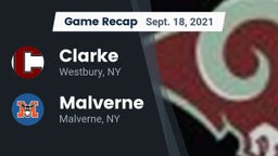 Recap: Clarke  vs. Malverne  2021